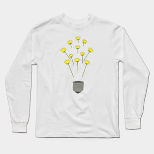 Buttercup light bulb Long Sleeve T-Shirt